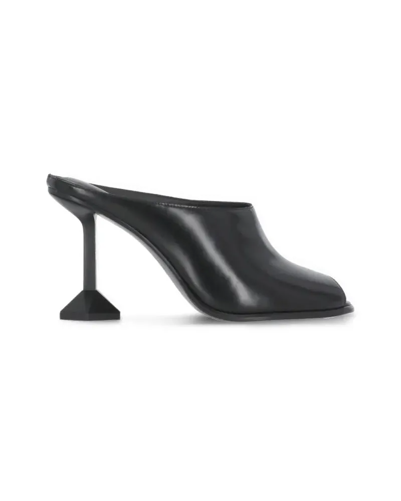 ash Sandalen Black Dance Leather Sabot schwarz Schwarz