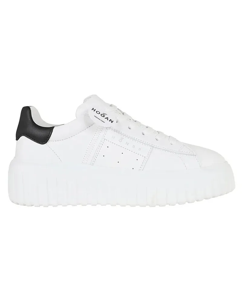 Hogan Low-Top Sneaker White Leather Sneakers weiß Weiß