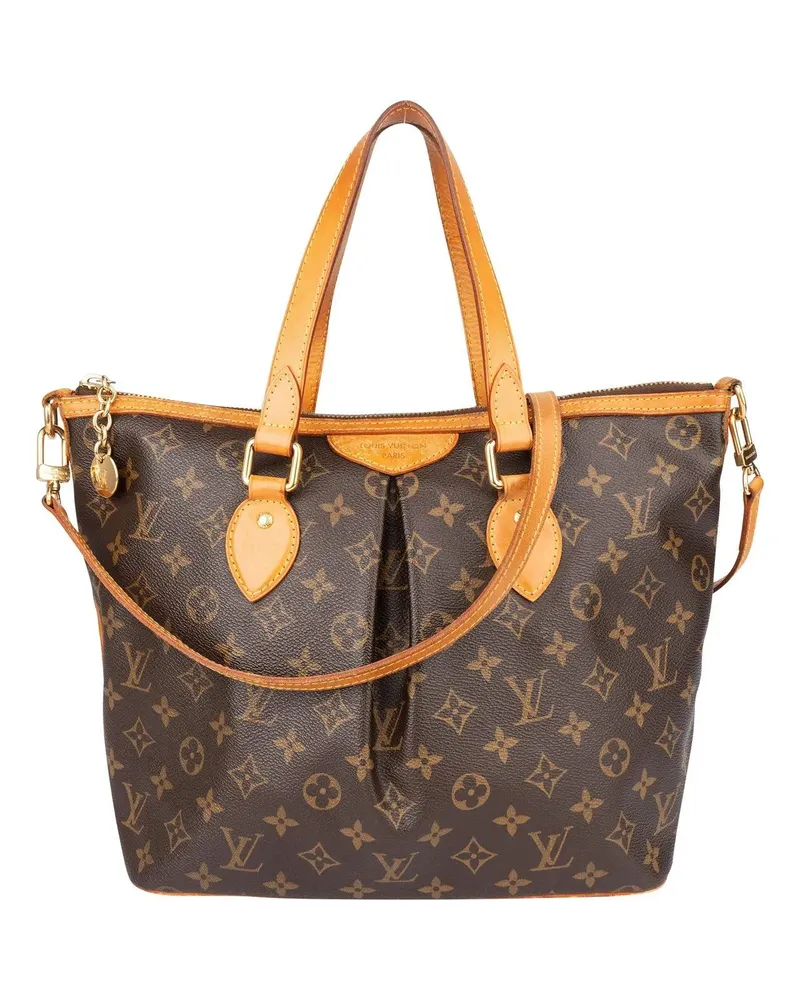 Louis Vuitton Crossbody Bags  Canvas Monogram Palermo PM Handbag braun Braun