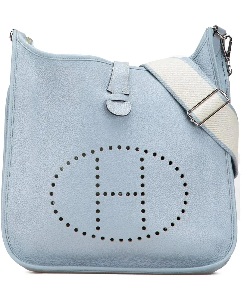 Hermès Hobo Bags Clemence Evelyne III 33 blau Blau
