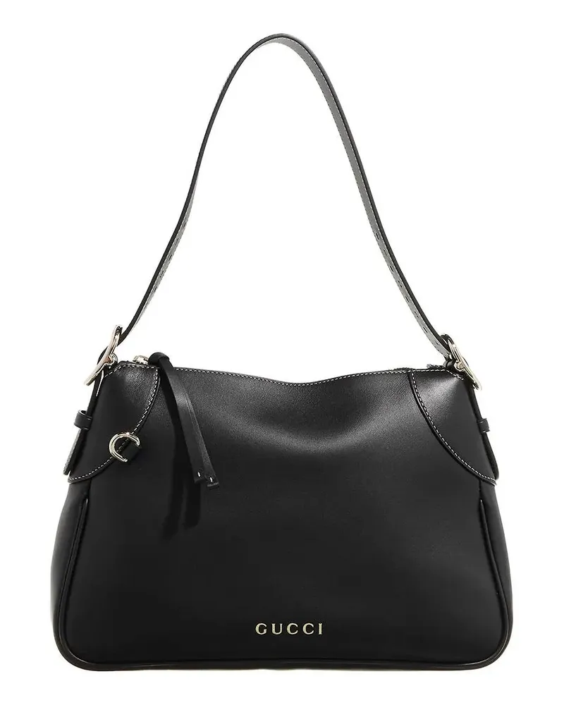 Gucci Hobo Bags Shoulder Bag Arab Calf schwarz Schwarz