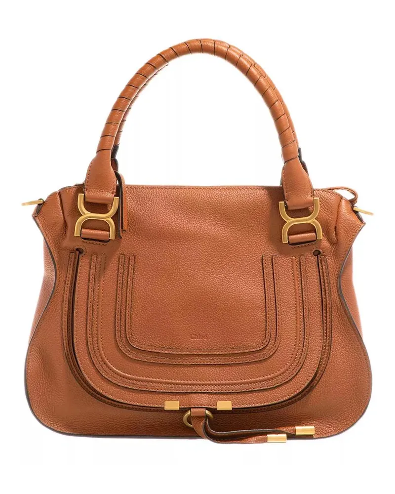 Chloé Crossbody Bags Marcie Cognacbraun