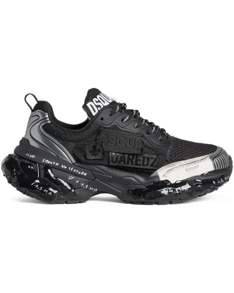 Dsquared2 Low-Top Sneaker Sneakers Black grau Grau
