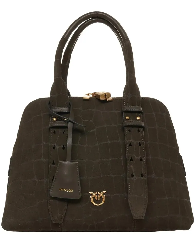 Pinko Crossbody Bags Suede handbag 'Escape' grün Grün