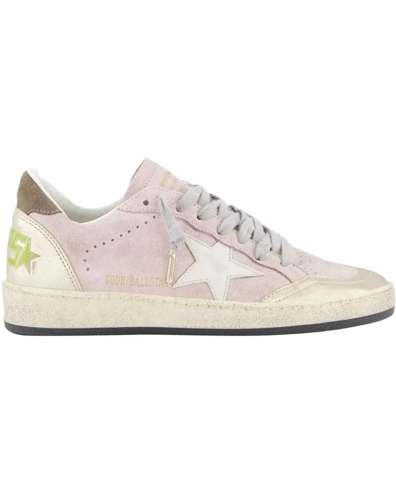 Golden Goose Low-Top Sneaker Dames Ball Star rosa Gold