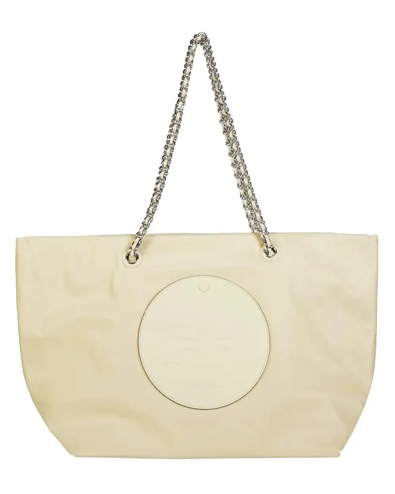 Tory Burch Shopper & Totes Ella Chain Zip Tote beige Beige