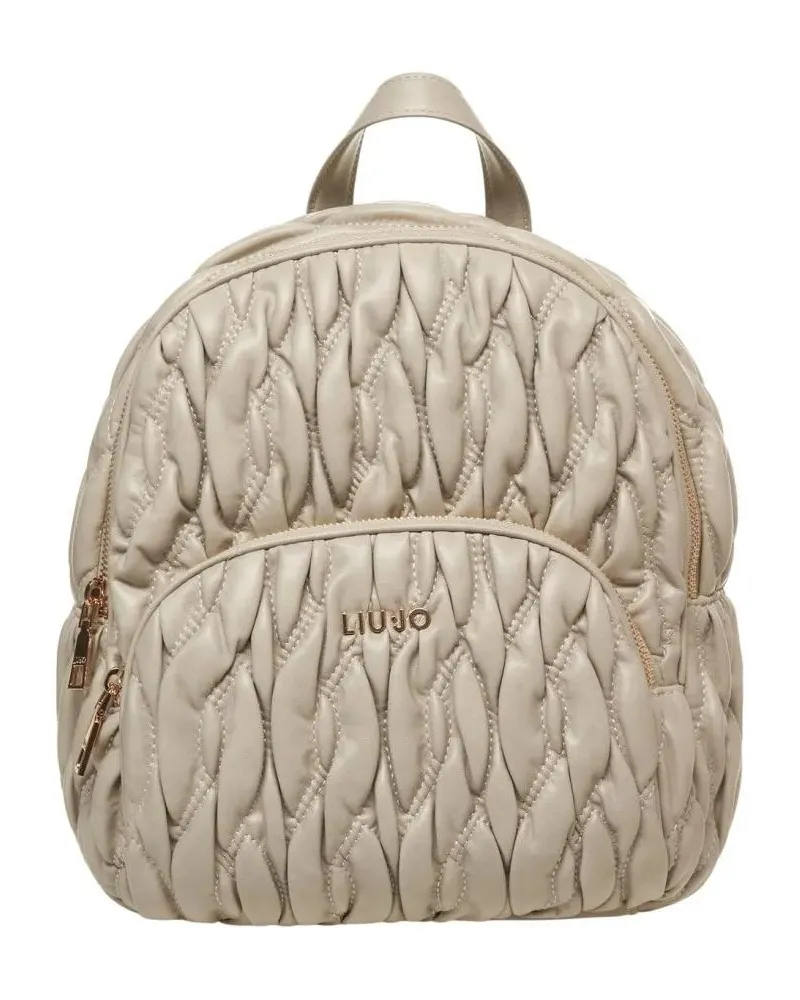 Liu Jo Rucksäcke Aide' Quilted Backpack beige Beige