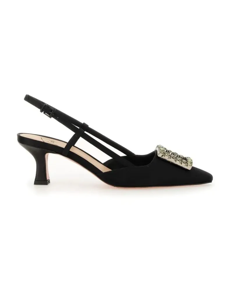 FESTA Milano Hohe Schuhe "Stefi" Sandal schwarz Schwarz
