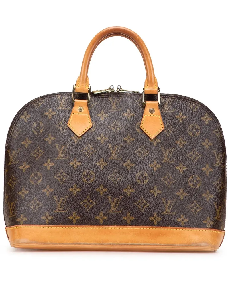 Louis Vuitton Crossbody Bags Monogram Alma PM braun Braun