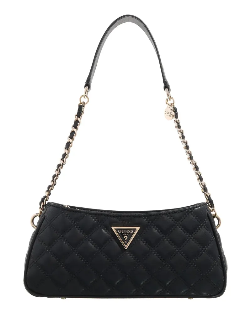 Guess Crossbody Bags Giully Top Zip Shoulder Bag schwarz Schwarz