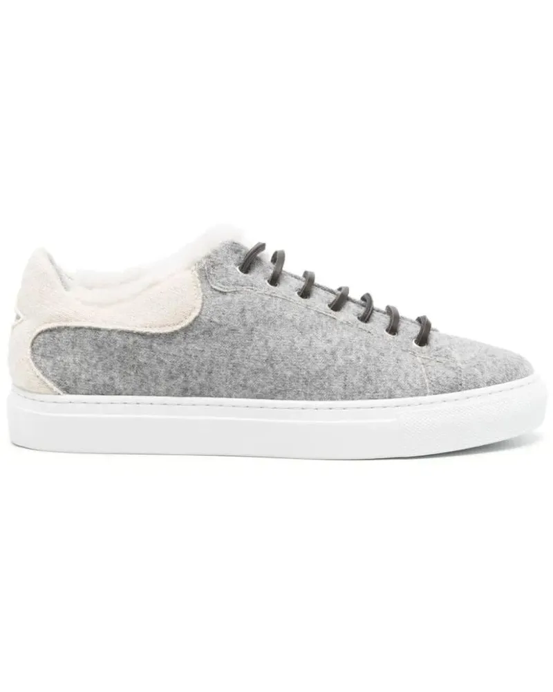 Lorena Antoniazzi Low-Top Sneaker Embossed-Star Sneakers grau Grau