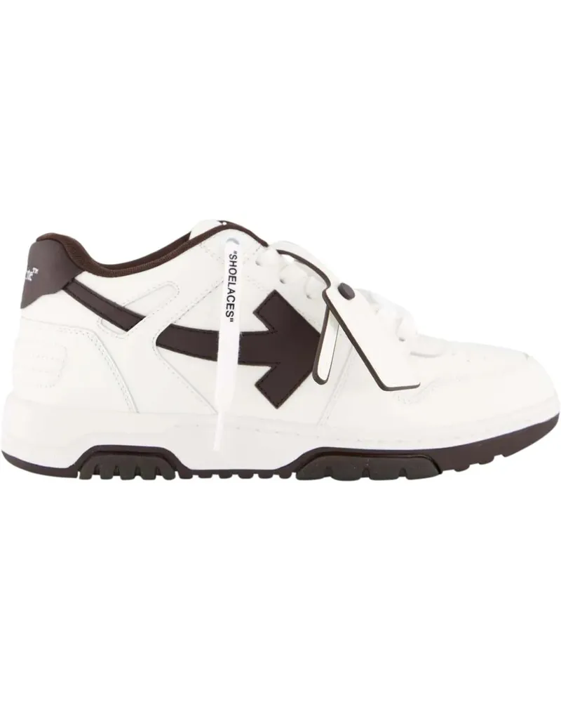 OFF-WHITE Low-Top Sneaker Heren Out Of Office Sneaker Wit weiß Weiß