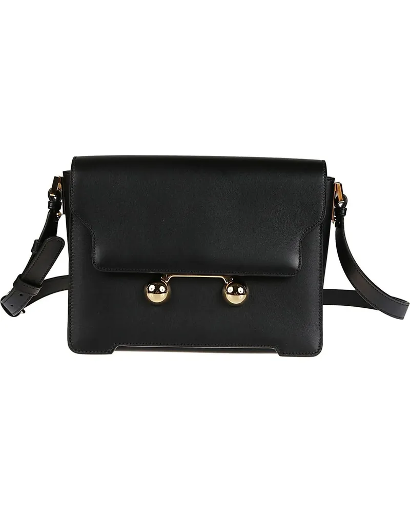 Marni Crossbody Bags Trunkaroo Medium Bag Black schwarz Schwarz