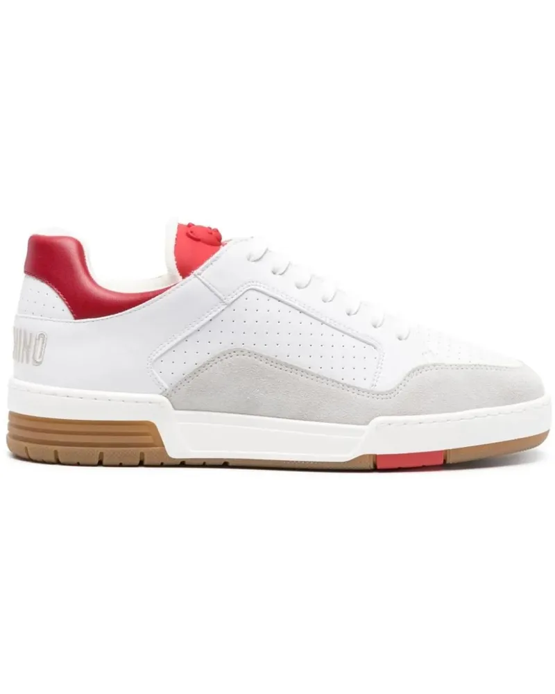 Moschino Low-Top Sneaker Sneakers Ivoire weiß Weiß