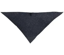 Tücher & Schals Triangular Cashmere Scarf With Swarovski Embellish schwarz
