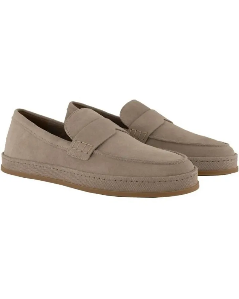 Hogan Loafer Suede Loafers beige Beige