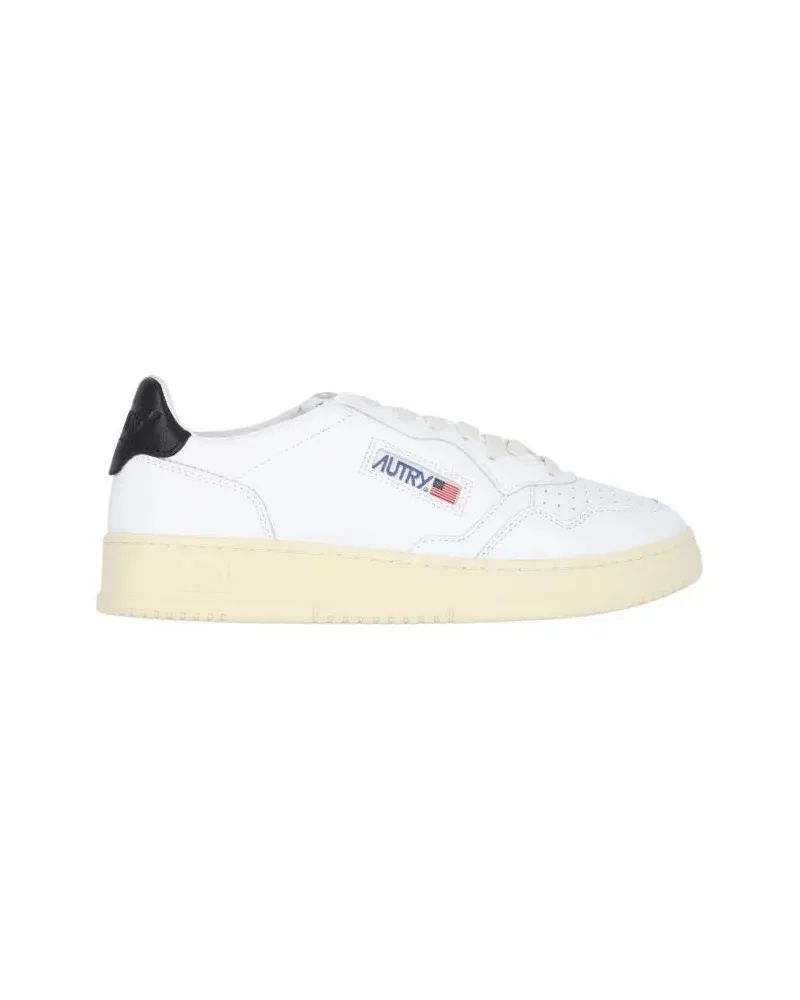 AUTRY Low-Top Sneaker Low-Top "Medalist" Sneakers – White weiß Weiß