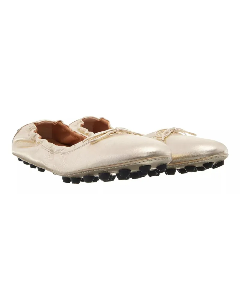 TOD'S Loafer Ballerinas Bubble goldfarben 