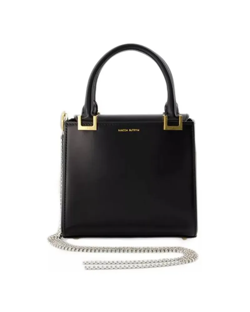 Magda Butrym Hobo Bags Small Zorya  Hobo Bag  - Black - Leather schwarz Schwarz