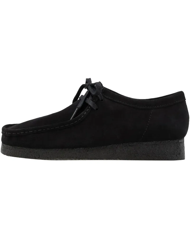 Clarks Low-Top Sneaker Sneakers Wallabee Suede Nere bunt Bunt