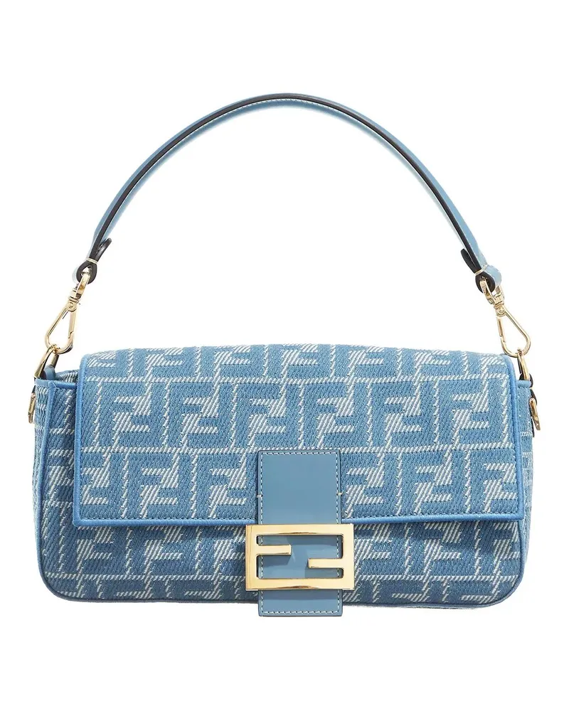 Fendi Crossbody Bags Baguette Flap Bag blau Blau