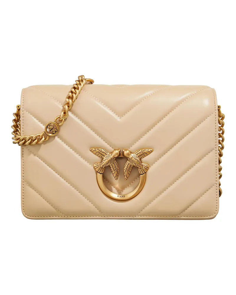 Pinko Crossbody Bags Love Click Classic Beige