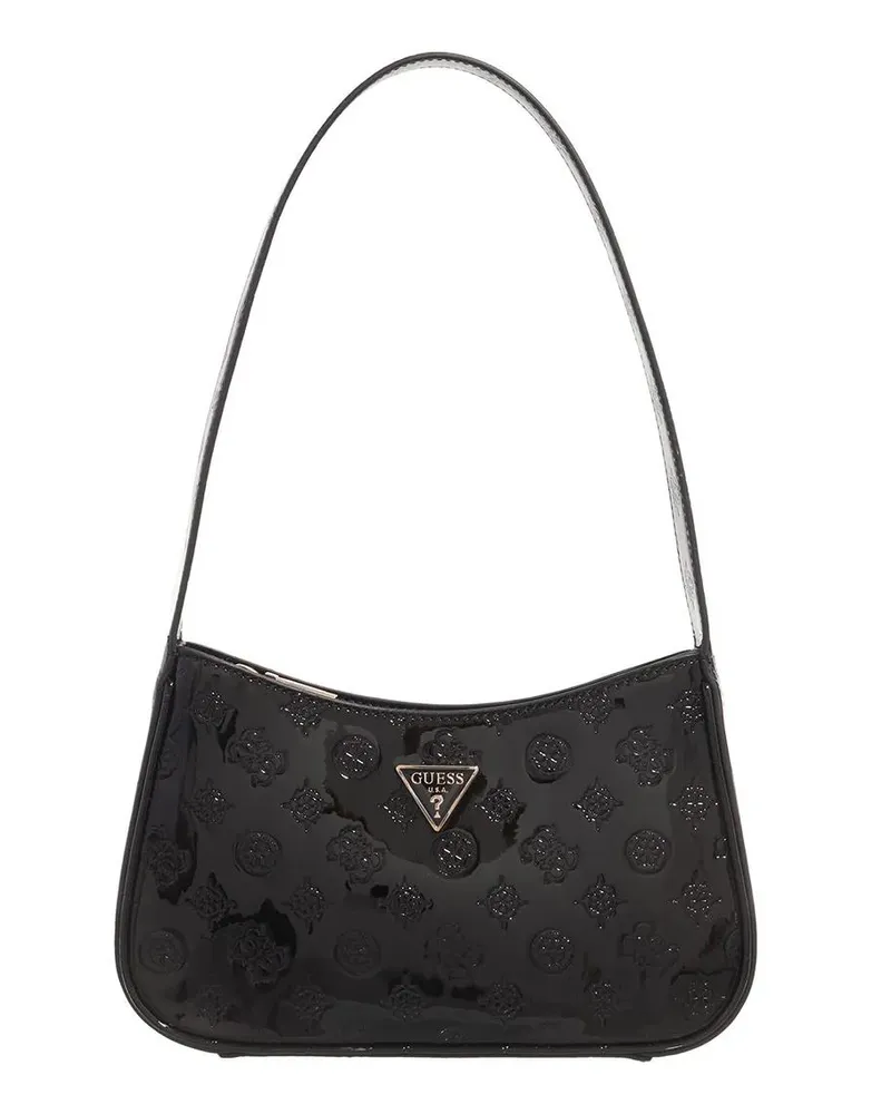 Guess Hobo Bags Arnela Top Zip Shoulder Bag schwarz Schwarz