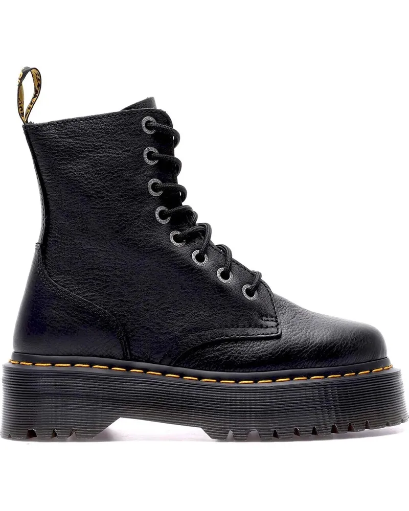 Dr.Martens Stiefel Smooth Black Leather Ankle Boots schwarz Schwarz