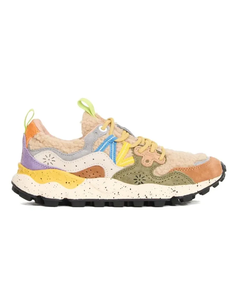 Flower MOUNTAIN Low-Top Sneaker Yamano 3 Uni Suede And Teddy Sneakers beige Beige