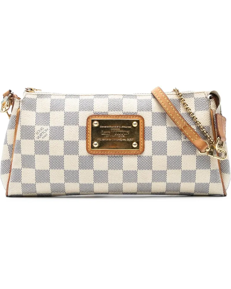 Louis Vuitton Hobo Bags Damier Azur Eva weiß Weiß