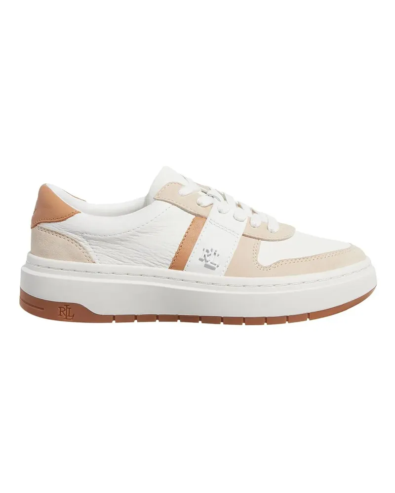 Ralph Lauren Low-Top Sneaker Harlie Sneakers Low Top Lace beige Beige