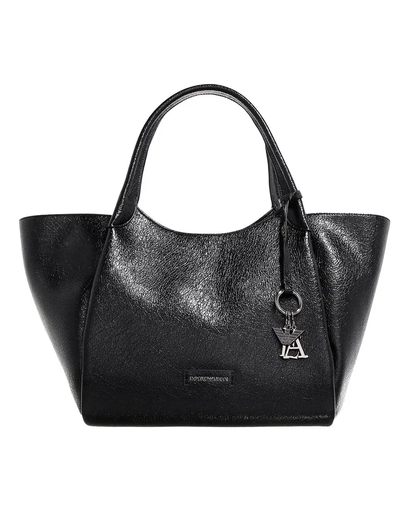 Emporio Armani Shopper Shopping M Simil Cervo - Shopping M Simil Cervo schwarz Schwarz