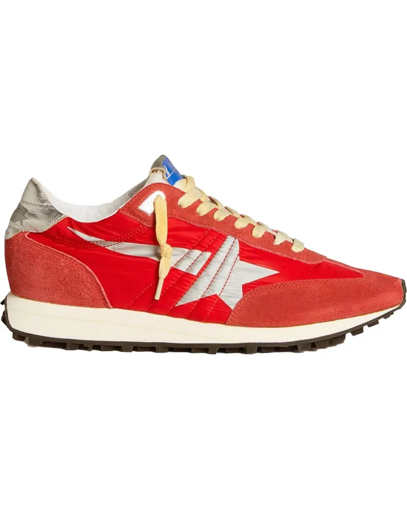Golden Goose Low-Top Sneaker Sneakers Red Silver rot Rot