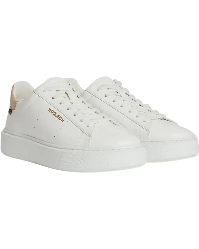 Woolrich Low-Top Sneaker Sneaker Wit weiß Weiß