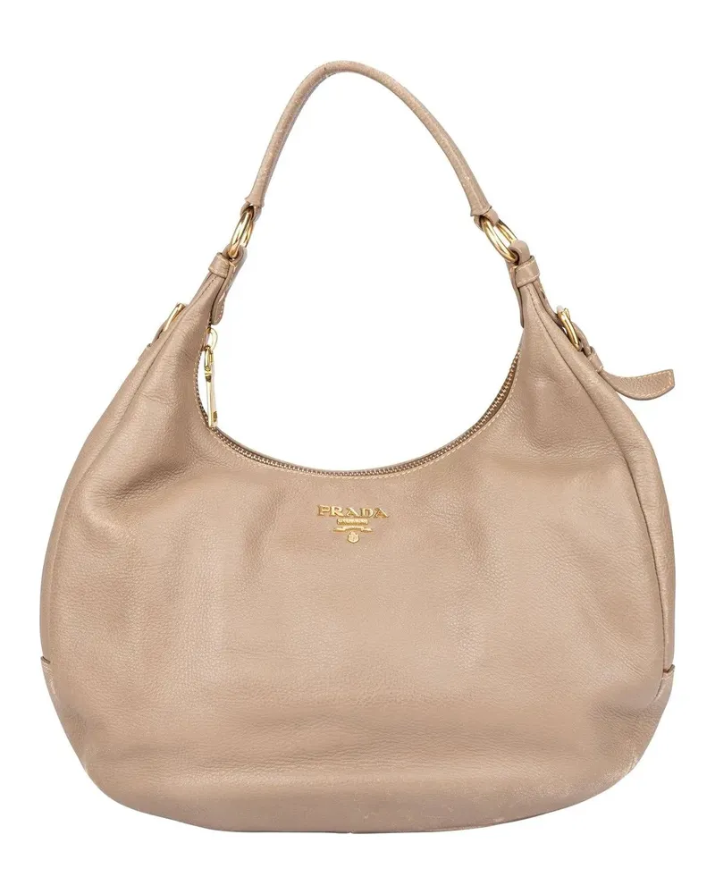 Prada Crossbody Bags  Leather Hobo Bag bunt Bunt
