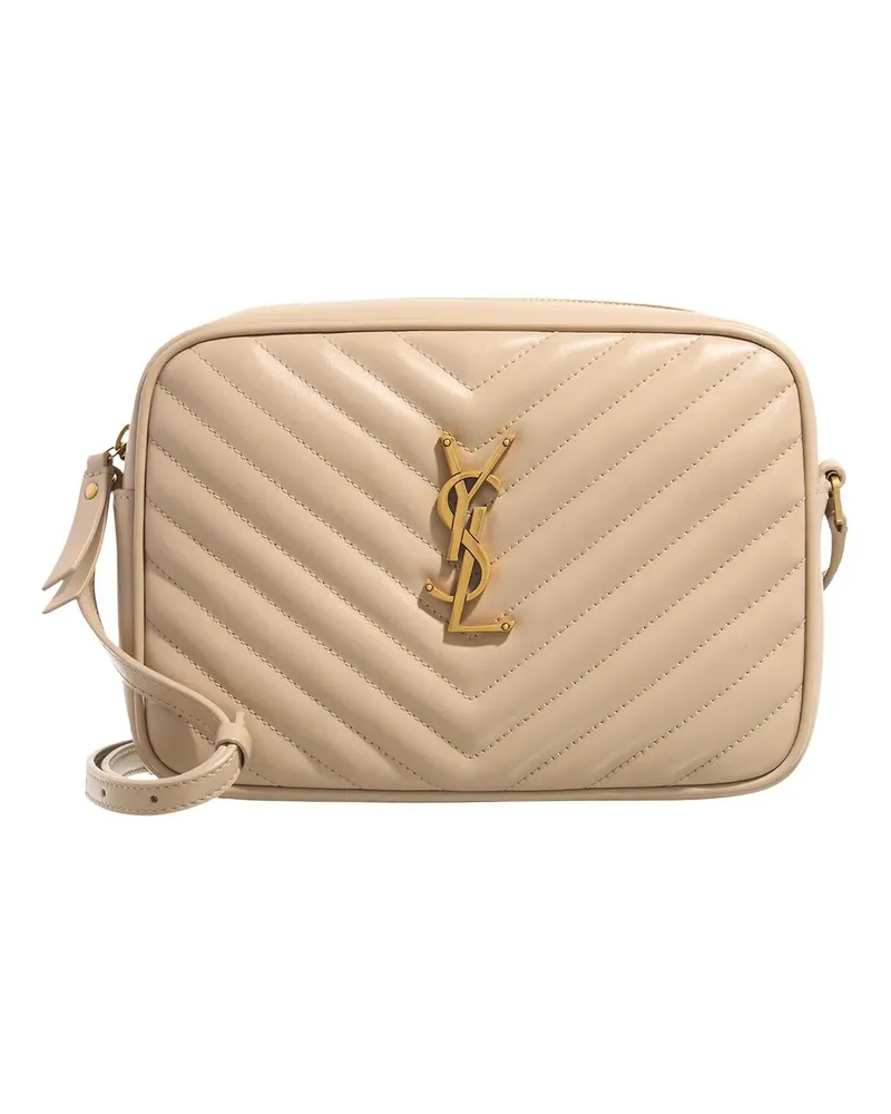 Saint Laurent Crossbody Bags Ysl Lou beige Beige