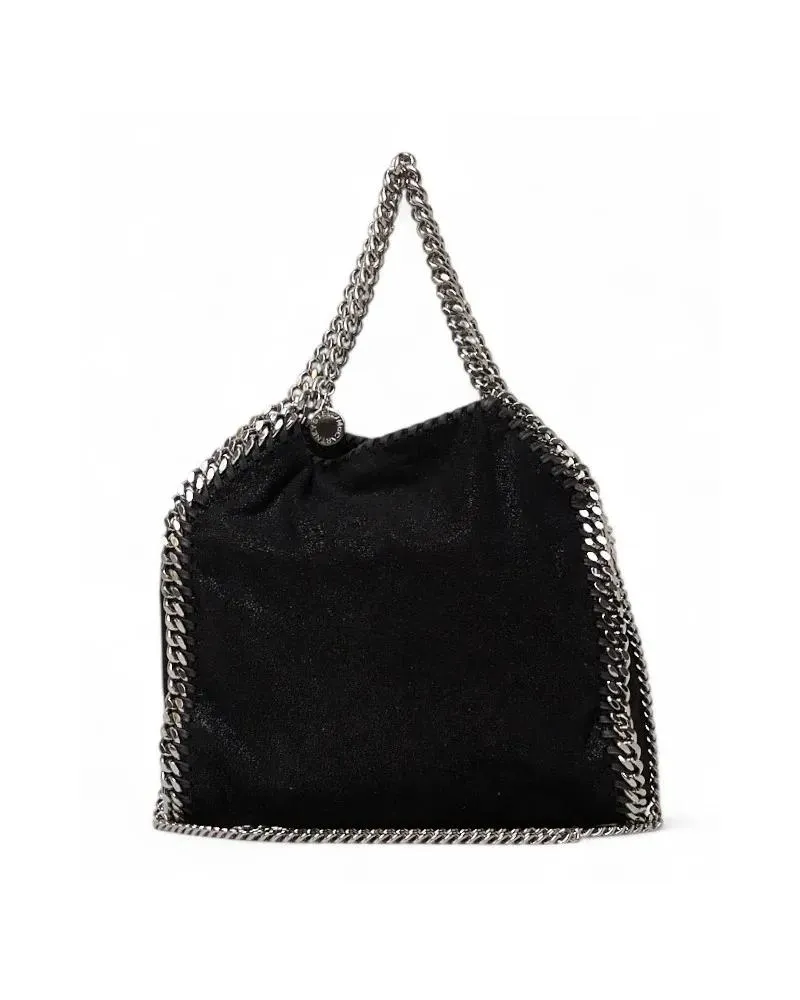 Stella McCartney Hobo Bags Falabella 3 Chain Black schwarz Schwarz