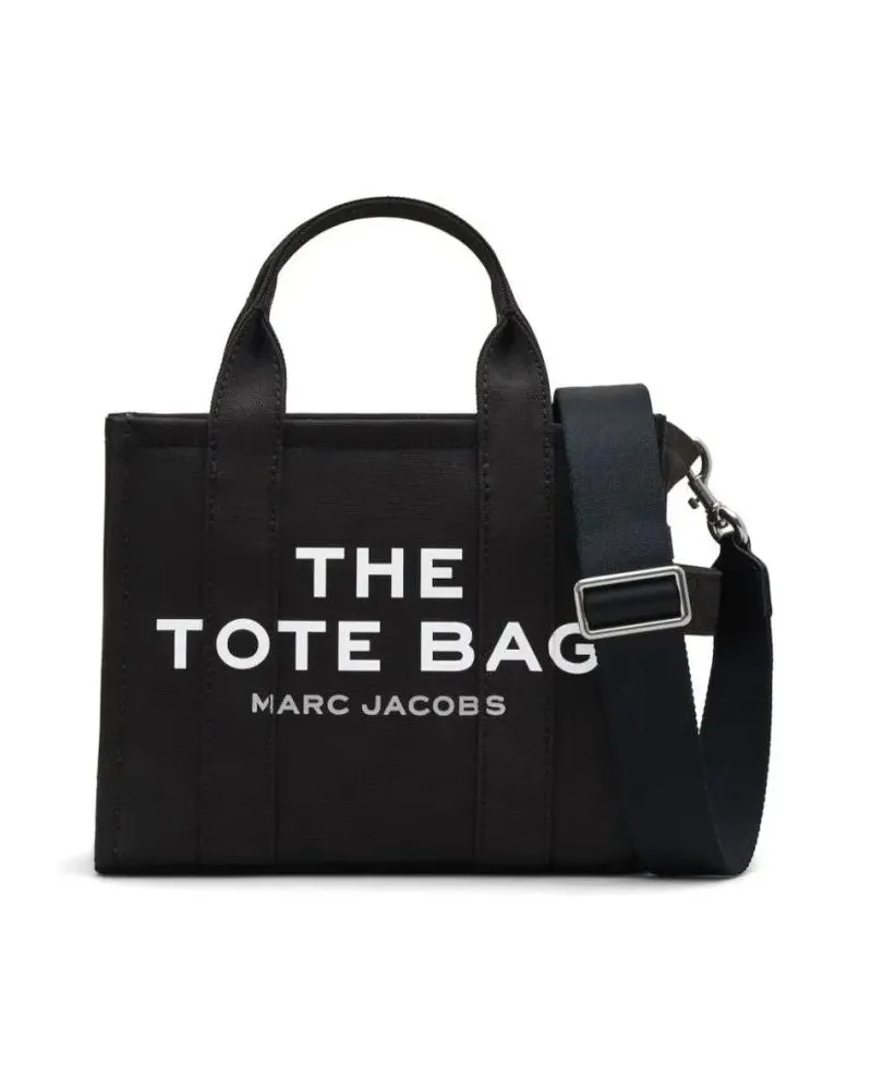 Marc Jacobs Shopper & Totes Compact Structured Tote Bag With Bold Lettering schwarz Schwarz