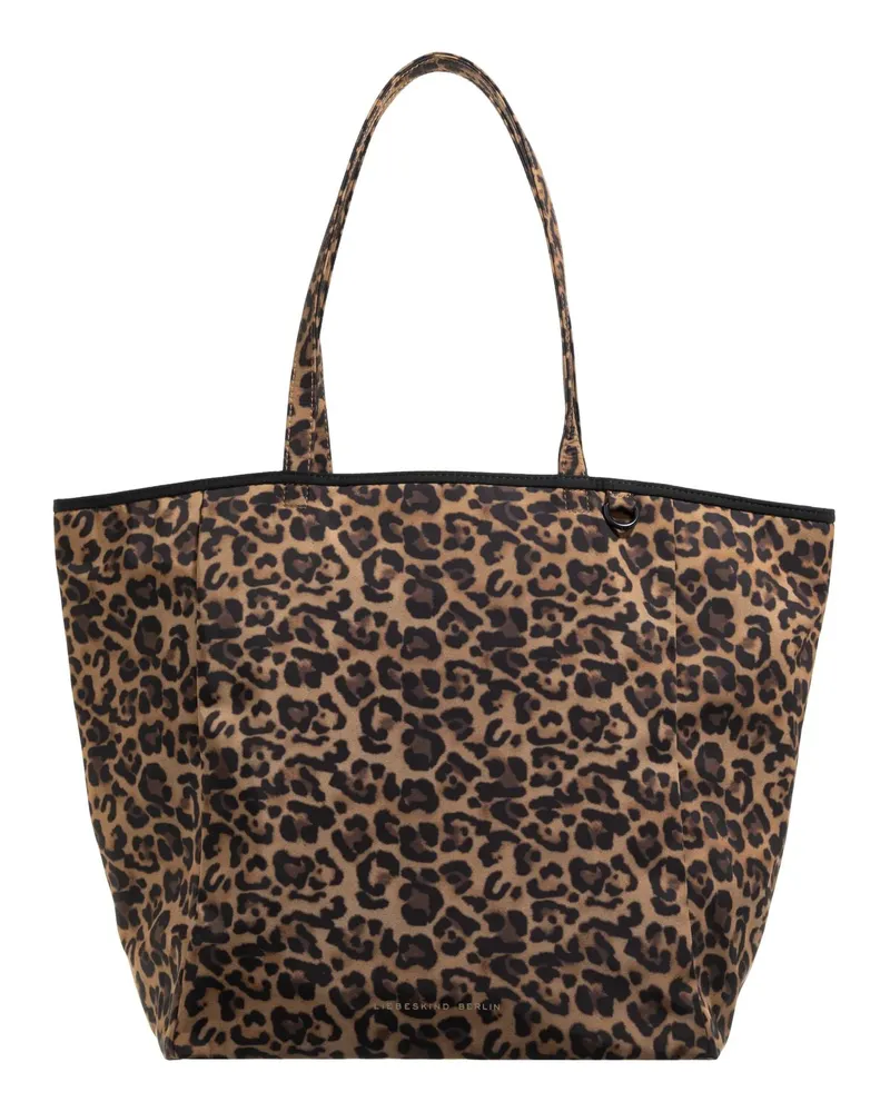 Liebeskind Shopper Suri Leo Nylon Shopper L leopardenmuster 