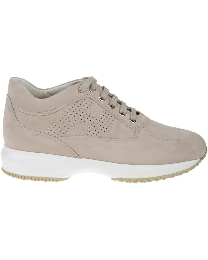 Hogan Low-Top Sneaker Flat Shoes B Naturale beige Beige