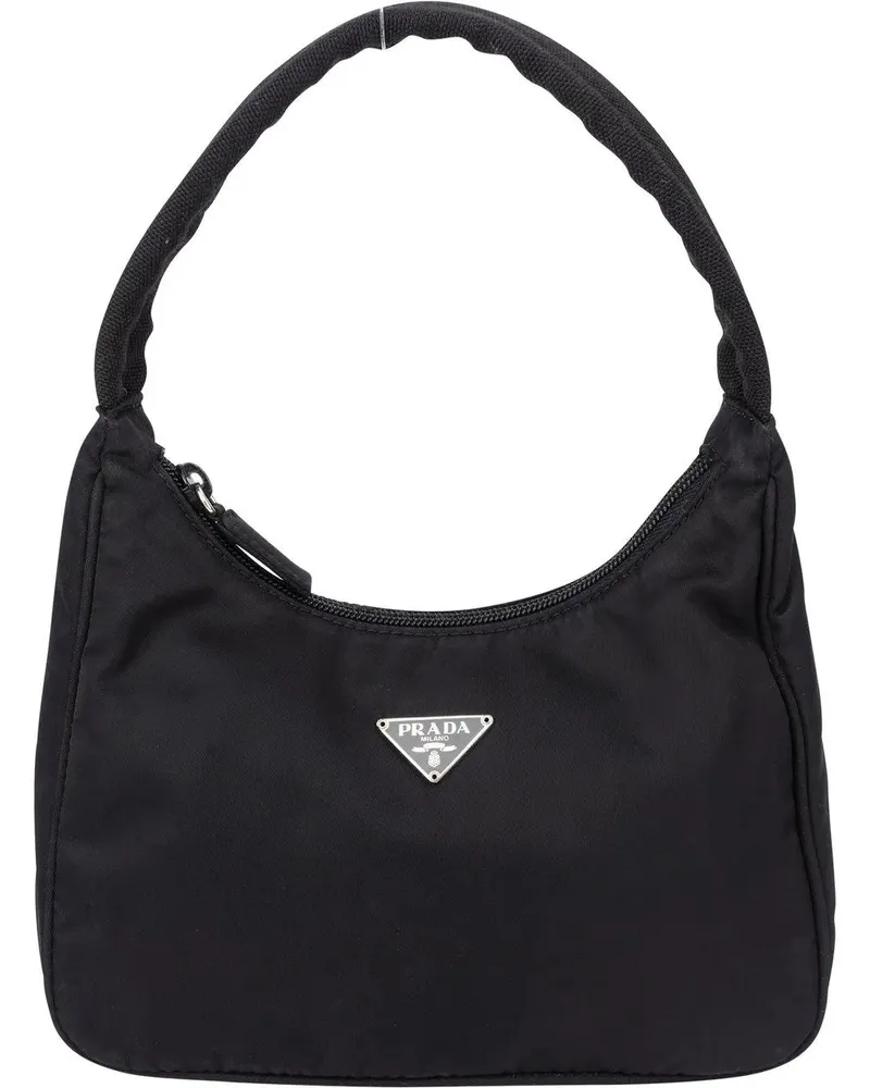 Prada Crossbody Bags  Nylon Vintage Re-Edition Handbag schwarz Schwarz