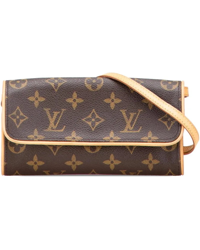 Louis Vuitton Hobo Bags Monogram Pochette Twin PM braun Braun