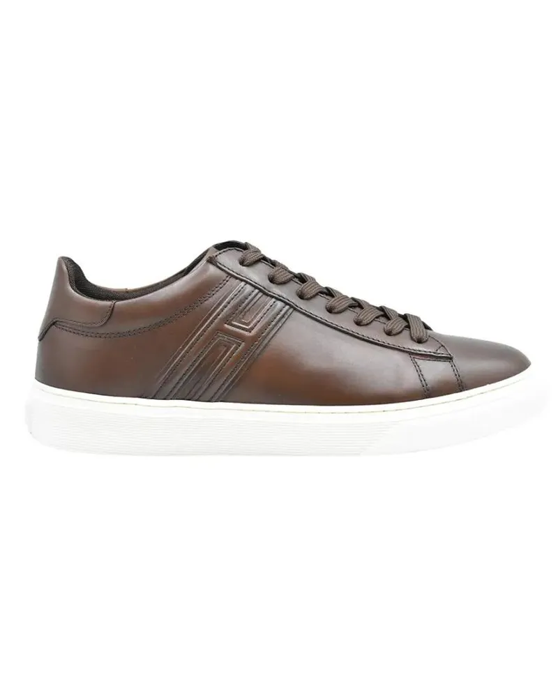 Hogan Low-Top Sneaker Brown Sneakers grau Grau