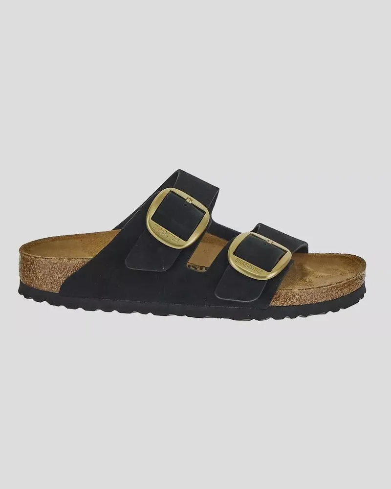 Birkenstock Low-Top Sneaker Sandale Arizona Big Buckle schwarz Schwarz