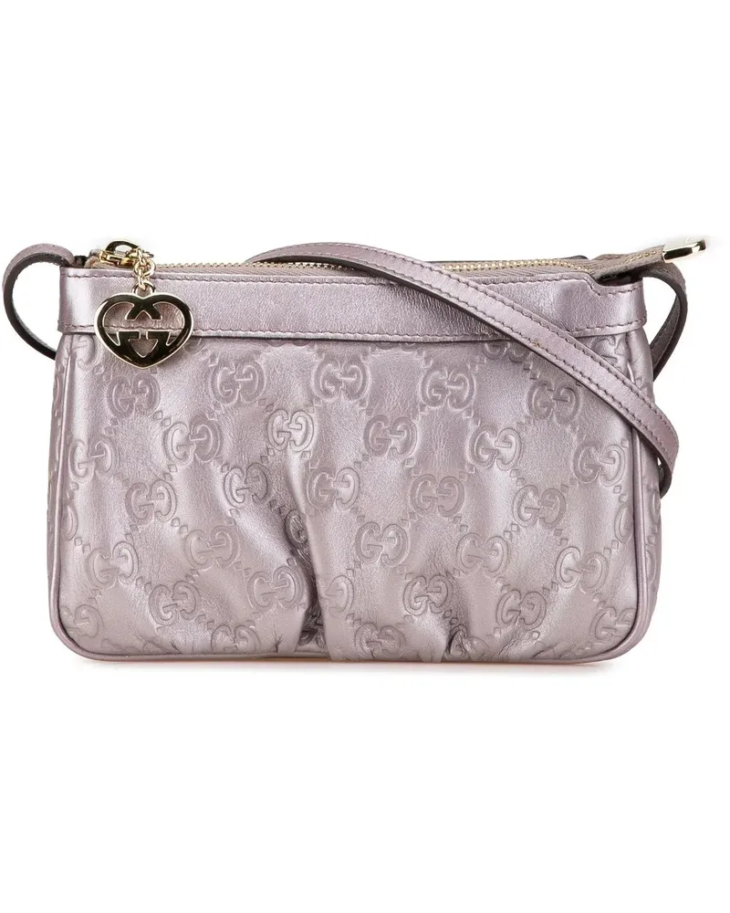 Gucci Hobo Bags 2000-2015 Small Metallic ssima Lovely Crossbo lila Lila