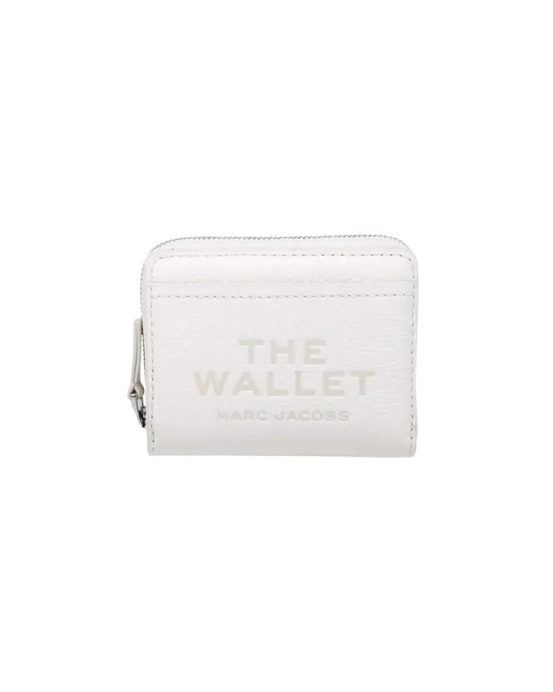 Marc Jacobs Portemonnaie The Mini Compact Wallet weiß Weiß