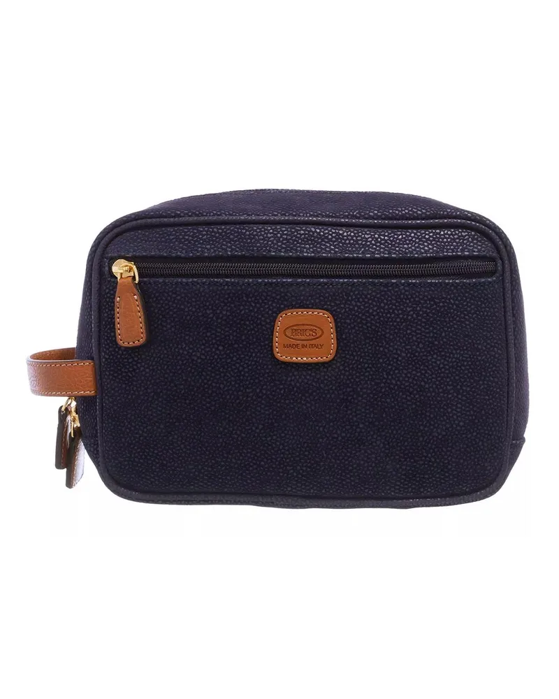 Bric's Kosmetiktaschen Life Necessaire blau Blau