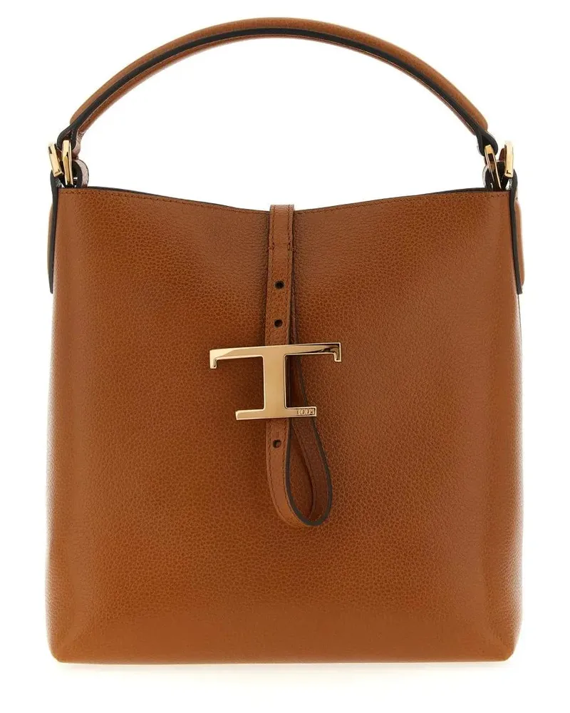 TOD'S Beuteltaschen 'T Timeless' Mini Bucket Bag braun Braun
