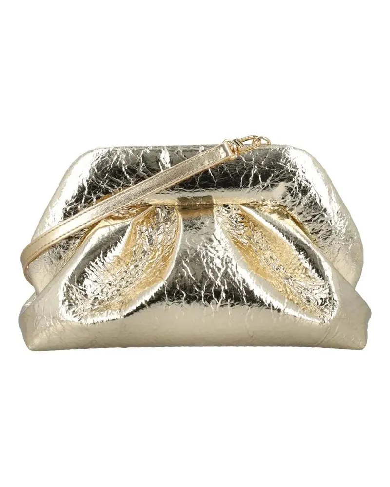 THEMOIRÈ Clutches Tie Metallic Eco Leather beige Beige