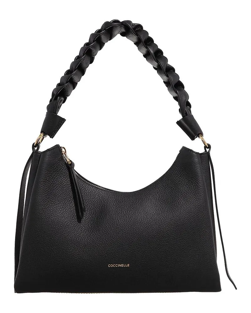 Coccinelle Hobo Bags Boheme Grana Double schwarz Schwarz